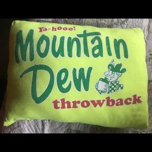 Handmade Mountain Dew 12x16 Pillow